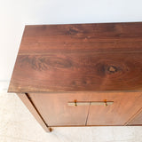 Mid Century Drexel Buffet w/ Solid Walnut Top