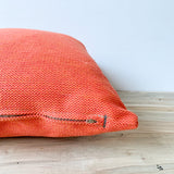 Bright Orange Pillow 18x18