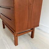 Nils Jonsson Teak Highboy Dresser