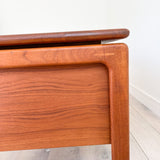 Danish Teak Executive Desk by Dyrlund