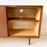 Mid Century Rosewood Media Cabinet