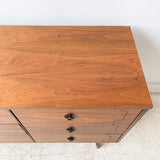 Mid Century Walnut 9 Drawer Dresser