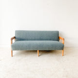 Mid Century Conant Ball Sofa with New Upholstery