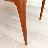 Danish Teak Dining Table w/ 2 Leaves by Arne Vodder