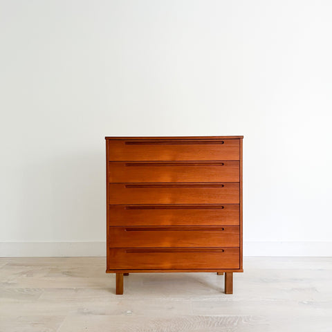 Nils Jonsson Highboy Dresser w/ Square Legs