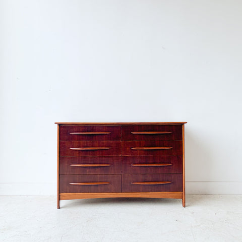 Solid Cherry Dresser with Sculpted Drawer Pulls