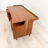 Mainline for Hooker Floating Walnut Desk