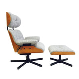 Eames Style Lounge Chair & Ottoman