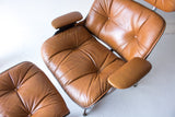 Eames Style Selig Lounge Chair and Ottoman