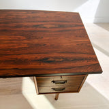 Mid Century Executive Rosewood Desk