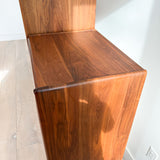 Walnut Media Cabinet by Custom Woodwork