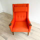 Adrian Pearsall High Back Lounge Chair - New Upholstery