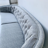 Mid Century Modern Curved Back Sofa