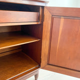 Mid Century Solid Cherry Buffet by Willet