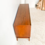 Mid Century Walnut Credenza