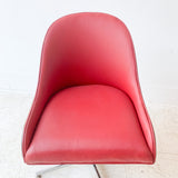 Mid Century Bentwood Chair w/ Red Vinyl