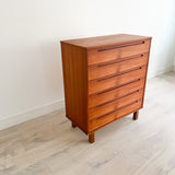 Nils Jonsson Highboy Dresser w/ Square Legs