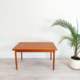 Danish Teak Expandable Dining Table