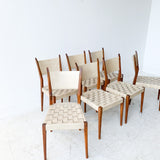 Set of 7 Paul McCobb Dining Chairs