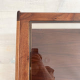 Pair of Walnut End Tables by Custom Woodwork & Design Inc