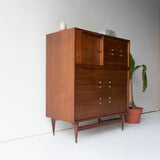 Genova Furniture Highboy Dresser