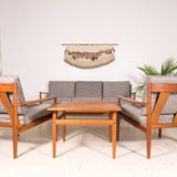 Pair of Grete Jalk Lounge Chairs