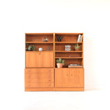 Teak Wall Unit - Made in Belgium