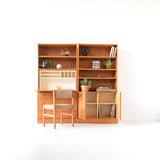 Teak Wall Unit - Made in Belgium