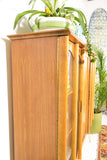 Mid Century Modern Two Tone Curio Cabinet