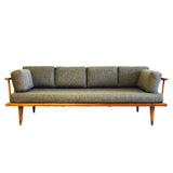 Mid Century/Bohemian Grey Sofa