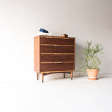 Mid Century Two Toned Highboy