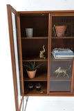 Mid Century Curio Cabinet
