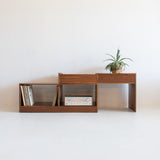 Mid Century Walnut Media Center