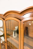Mid Century Curio Cabinet with Glass Sides