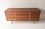 Mid Century Walnut Dresser