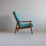 Mid Century High Back Lounge Chair