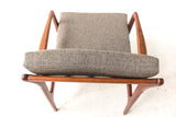 Mid Century Sculpted Lounge Chair