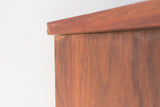 Mid Century Sculpted Highboy Dresser