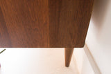 Mid Century Sculpted Highboy Dresser