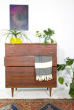 Mid Century Modern Highboy Dresser