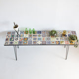 Bohemian Modern Tile Table