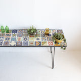 Bohemian Modern Tile Table