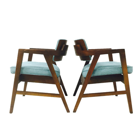 Gunlocke Chairs - Pair