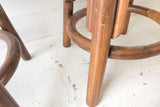 Pair of Rattan Bar Stools