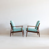 Pair of Richardson Nemschoff Lounge Chairs