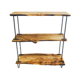 Live Edge Shelving Unit