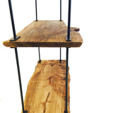 Live Edge Shelving Unit