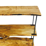 Live Edge Shelving Unit