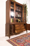 Mid Century Modern Walnut Hutch