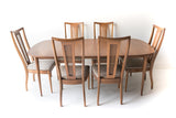 Mid Century Sculpted Cane Dining Set